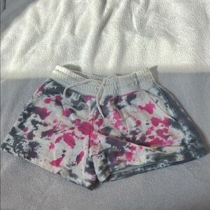 Old Navy Tie Dye Shorts with Elastic Waistband Size 6-7